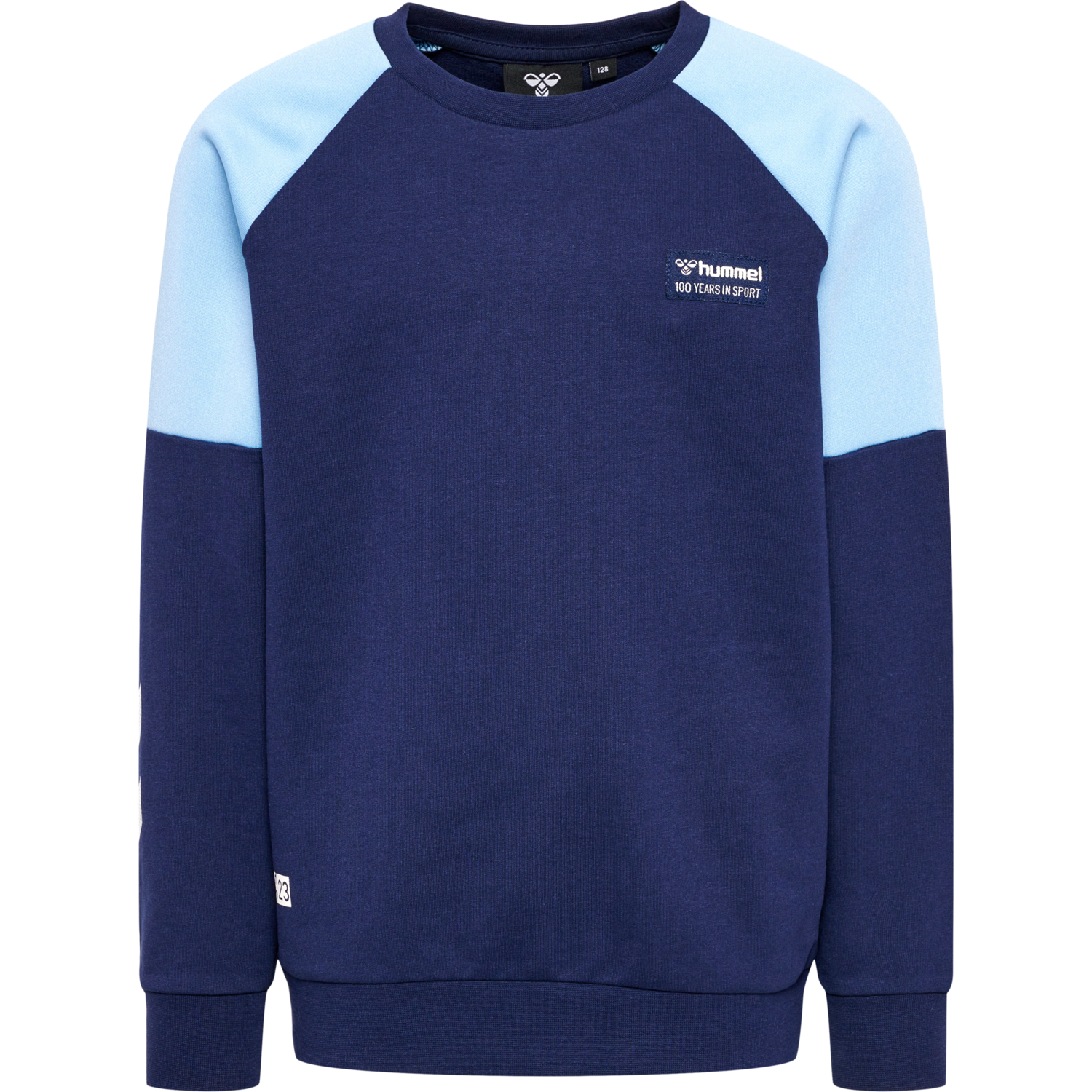 hmlEDDY SWEATSHIRT, BLACK IRIS, packshot