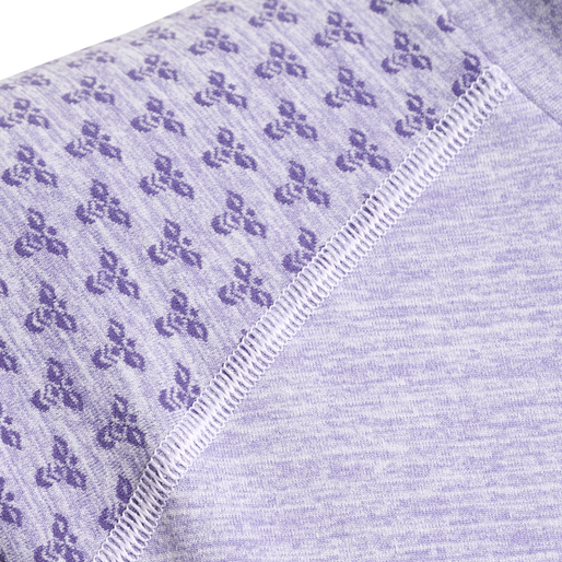 hmlCI SEAMLESS T-SHIRT, LAVENDER MELANGE hmlCI SEAMLESS T-SHIRT, LAVENDER MELANGE, packshot
