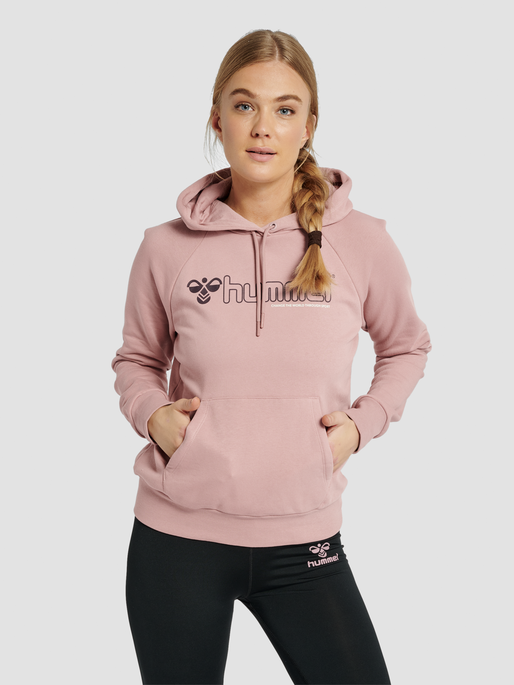 Jeg har erkendt det amme Wreck hummel NONI HOODIE - WOODROSE | hummel.dk