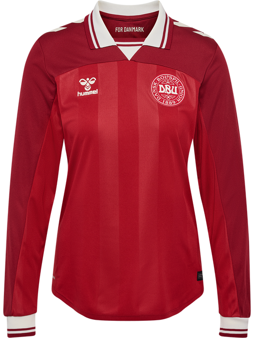 DBU WOMAN 25 HOME JERSEY L/S, CHILI PEPPER DBU WOMAN 25 HOME JERSEY L/S, CHILI PEPPER, packshot