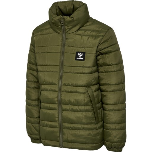 hmlMOSSE JACKET, !DARK OLIVE, packshot