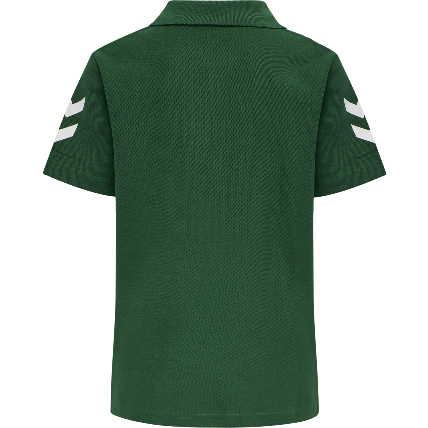 HUMMEL GO KIDS COTTON POLO, EVERGREEN, packshot