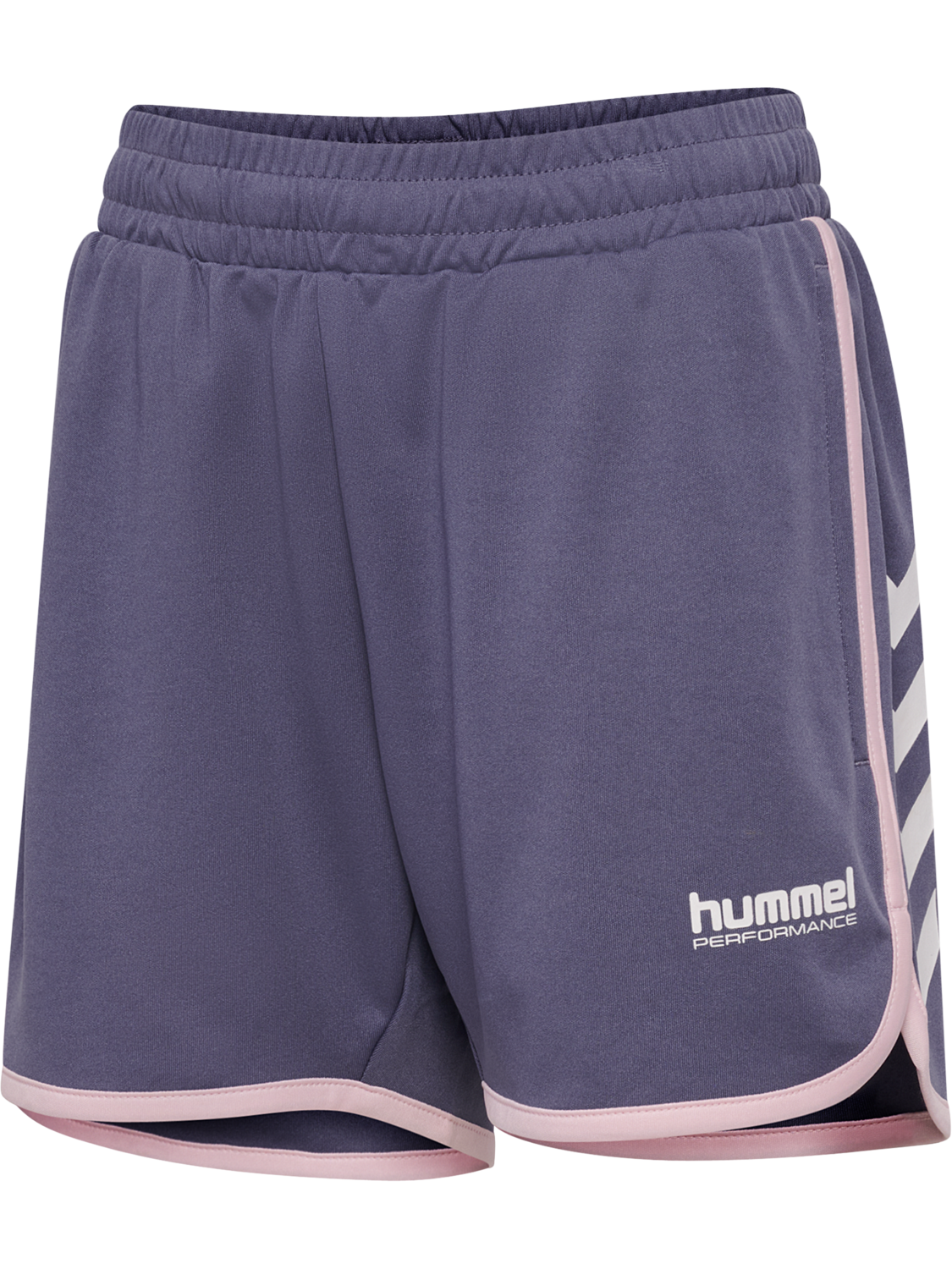hmlJR GOAL PIPING SHORTS, HERON, packshot