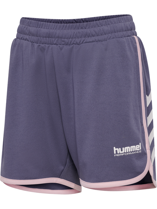 hmlJR GOAL PIPING SHORTS, HERON hmlJR GOAL PIPING SHORTS, HERON, packshot