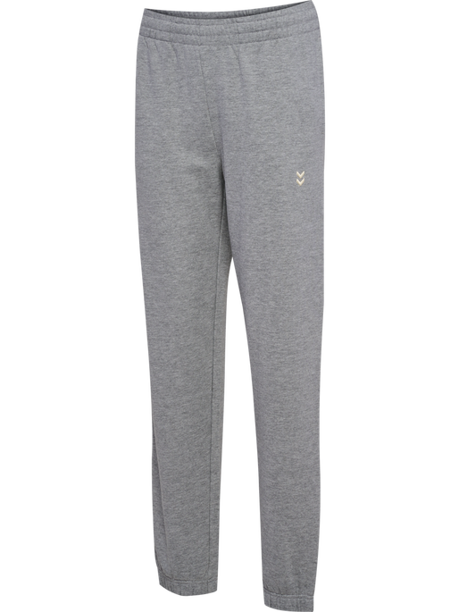 hmlPULSE W SWEAT PANTS, GREY MELANGE, packshot