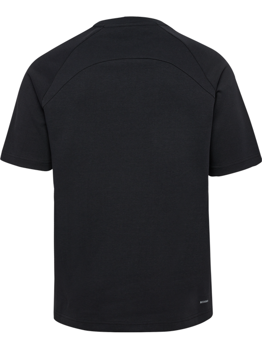 hmlTECH LOOSE T-SHIRT, BLACK hmlTECH LOOSE T-SHIRT, BLACK, packshot