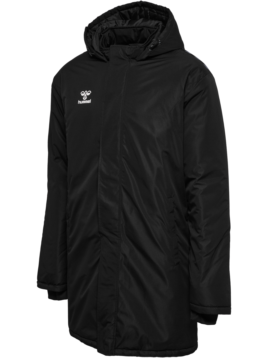 hmlAUTHENTIC BENCH JACKET, BLACK, packshot