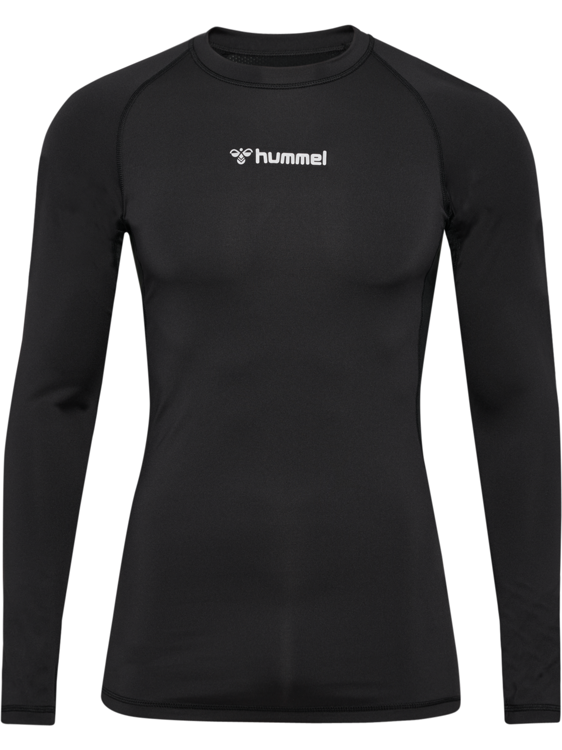 hmlBL PERFORMANCE TEE L/S, BLACK, packshot