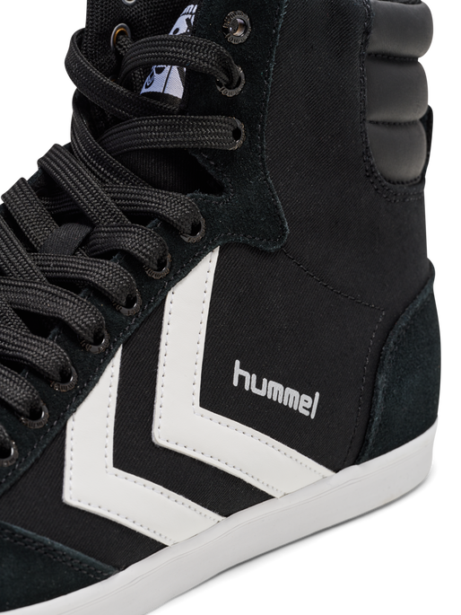 HUMMEL SLIMMER STADIL HIGH, BLACK/WHITE KH, packshot