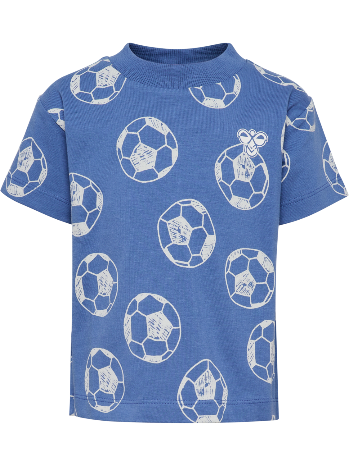 hmlMINI LOOSE AOP T-SHIRT S/S, DUTCH BLUE, packshot