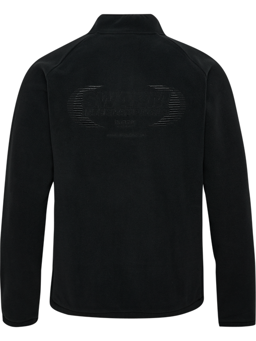 hmlFLEECE HALFZIP SW, BLACK hmlFLEECE HALFZIP SW, BLACK, packshot