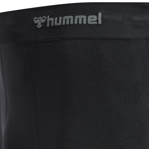 hmlJACK SEAMLESS BOXERS 2-PACK, BLACK, packshot