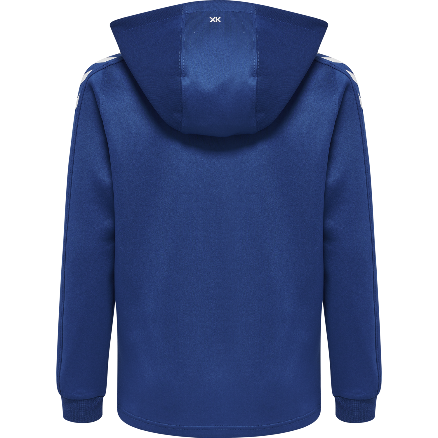 hmlCORE XK POLY ZIP HOOD SWEAT KIDS, TRUE BLUE, packshot