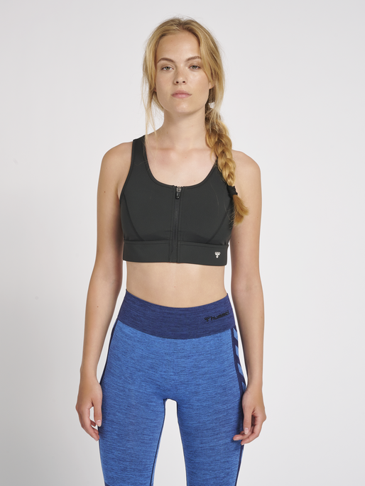 hmlJADA SPORTS BRA, BLACK, model