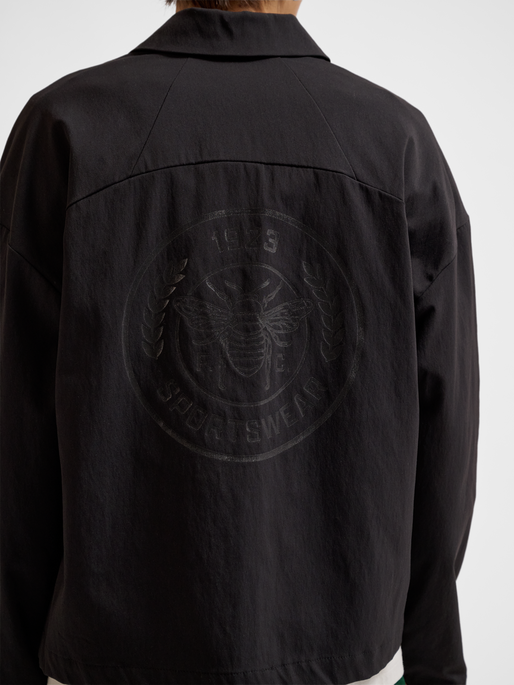 hmlCOACH JACKET HSW, BLACK, model