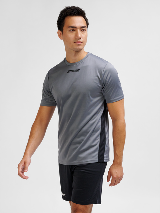 hmlMULTI PL JERSEY, QUIET SHADE, model