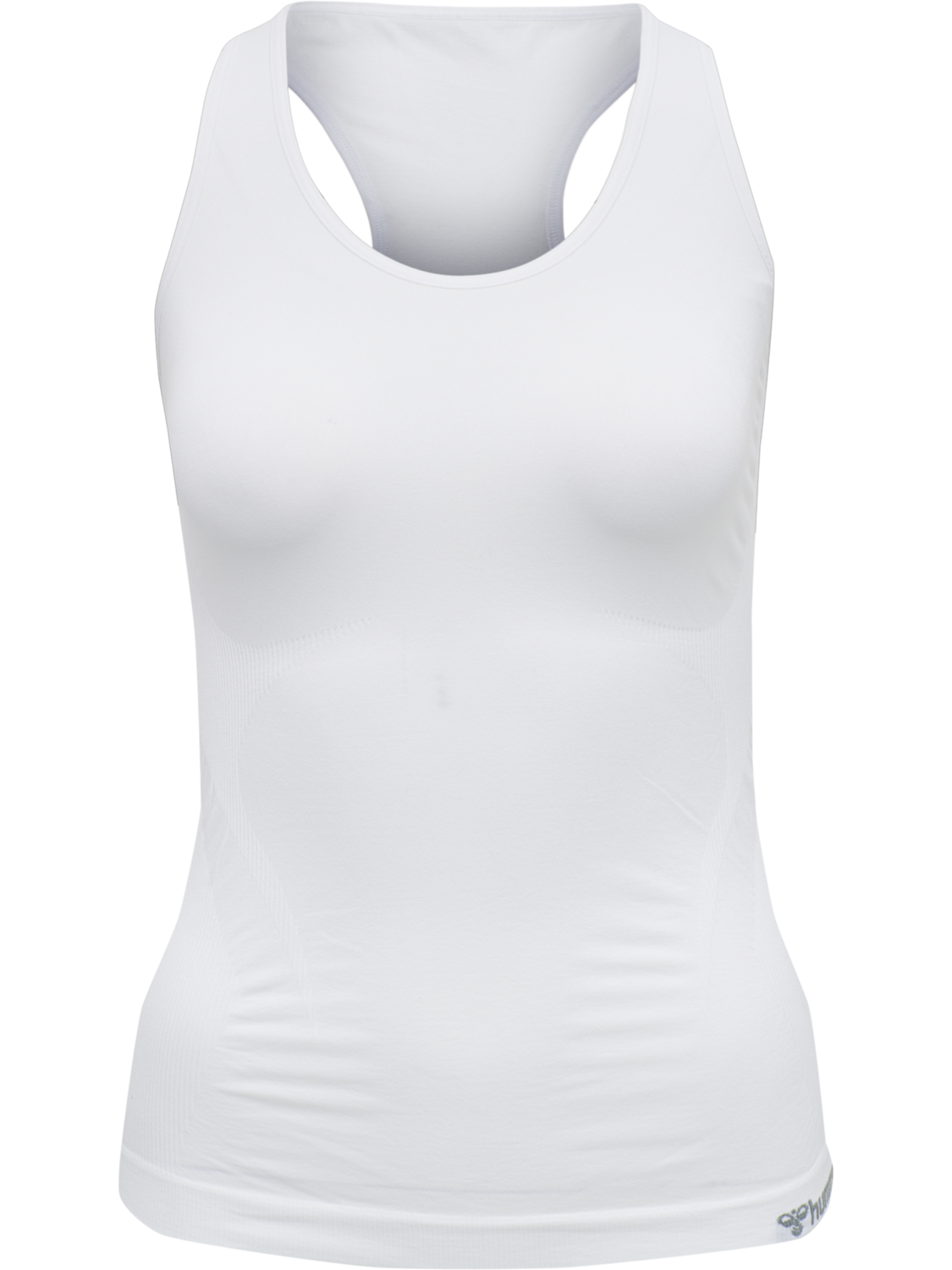 hmlTIF SEAMLESS TOP, WHITE, packshot