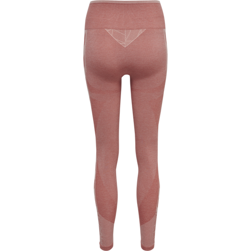 hmlMT ENERGY SEAMLESS HW TIGHTS, WITHERED ROSE/ROSE TAN MELANGE, packshot
