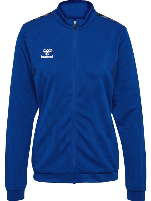 hmlAUTHENTIC PL ZIP JACKET WOMAN, TRUE BLUE hmlAUTHENTIC PL ZIP JACKET WOMAN, TRUE BLUE, packshot