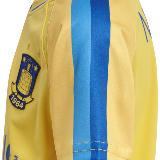 BRØNDBY 21/22 HOME JERSEY S/S KIDS, MINION YELLOW, packshot