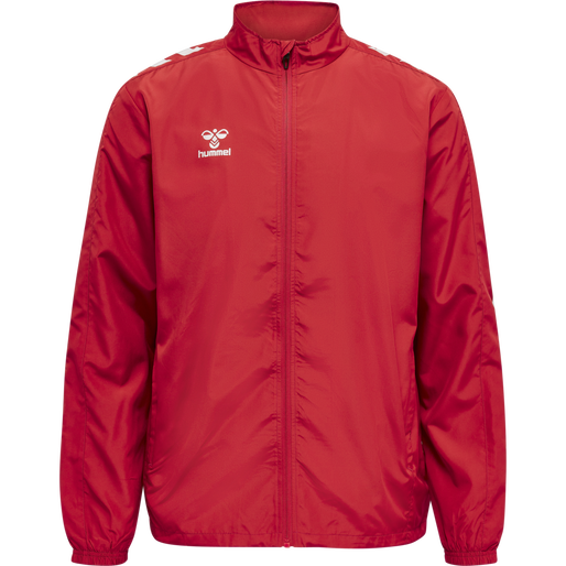 hmlCORE XK MICRO ZIP JACKET, TRUE RED, packshot