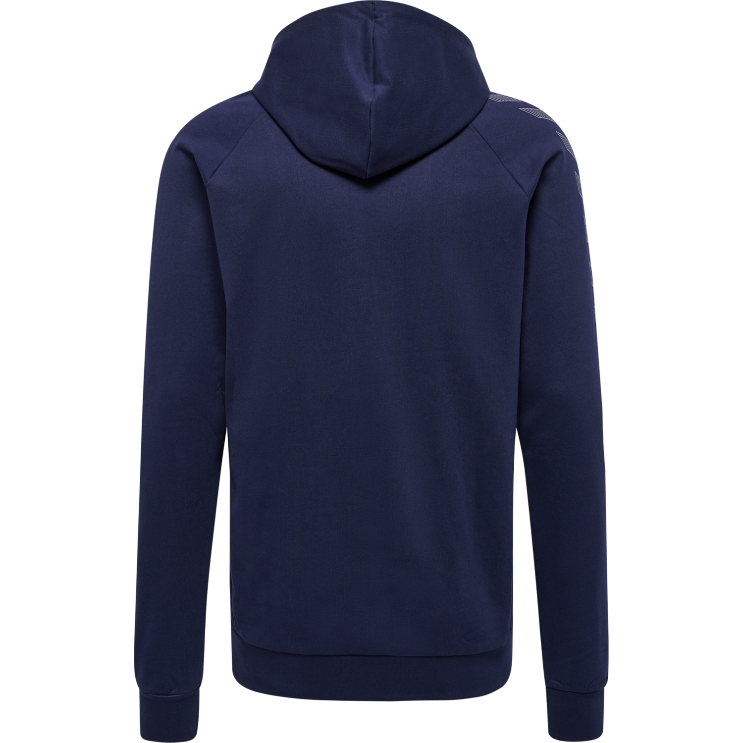 hmlMOVE GRID COTTON HOODIE, MARINE, packshot