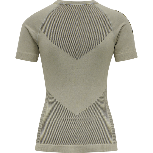 HUMMEL FIRST SEAMLESS JERSEY S/S W, LONDON FOG, packshot