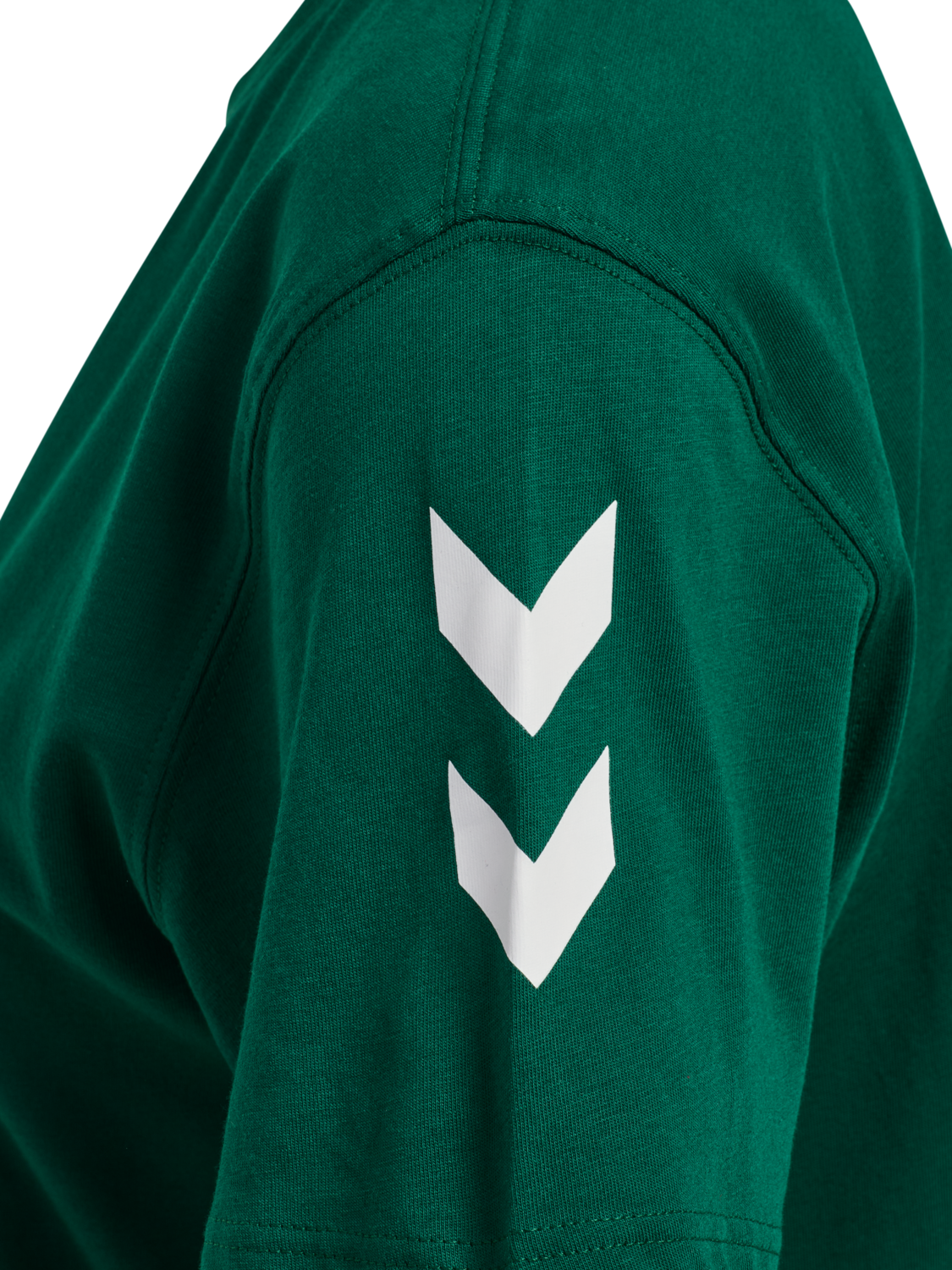 hmlGO 2.0 CHEVRON T-SHIRT S/S WOMAN, EVERGREEN, packshot