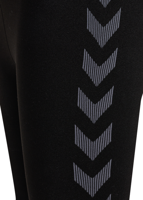 HUMMEL FIRST SEAMLESS TIGHTS KIDS, BLACK, packshot