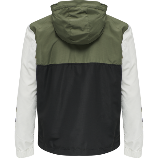 hmlATON HALF ZIP JACKET, BEETLE, packshot