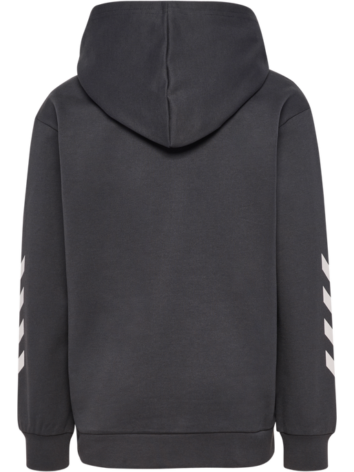 hmlJR LOGO HOODIE, EBONY hmlJR LOGO HOODIE, EBONY, packshot