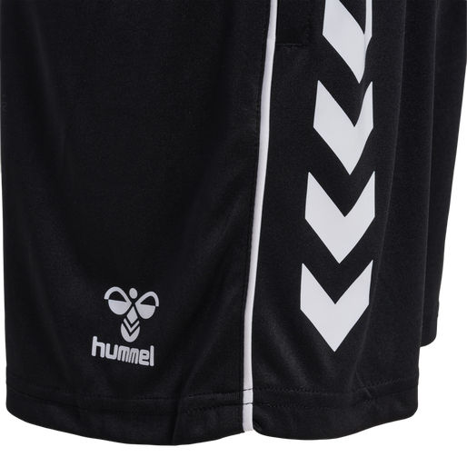 hmlCORE XK POLY COACH SHORTS KIDS, BLACK hmlCORE XK POLY COACH SHORTS KIDS, BLACK, packshot