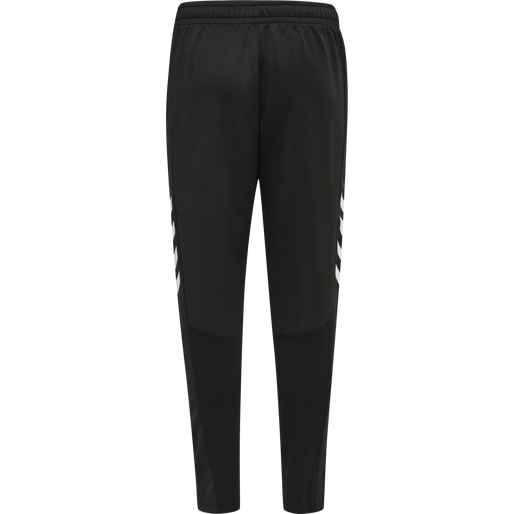 hmlCORE XK TRAINING POLY PANTS KIDS, BLACK, packshot