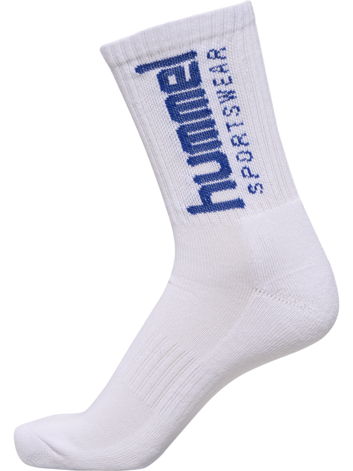 hml3-PACK SOCKS SPORTSWEAR BIG, WHITE, packshot