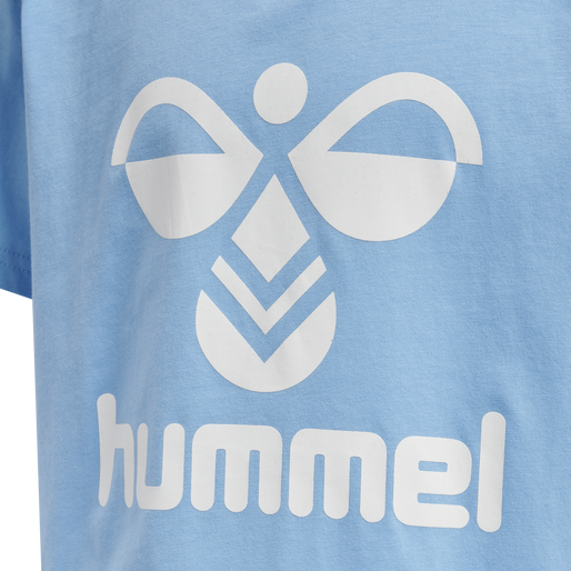 hmlTRES T-SHIRT S/S, AIRY BLUE, packshot