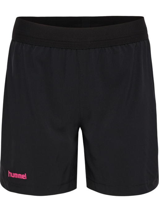 hmlBLAZE PRO TRAINING SHORTS KIDS, BLACK/PINK hmlBLAZE PRO TRAINING SHORTS KIDS, BLACK/PINK, packshot