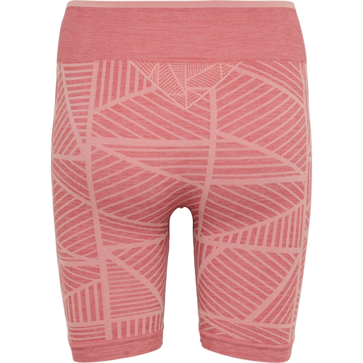 hmlMT ENERGY SEAMLESS MW SHORTS, WITHERED ROSE/ROSE TAN MELANGE, packshot