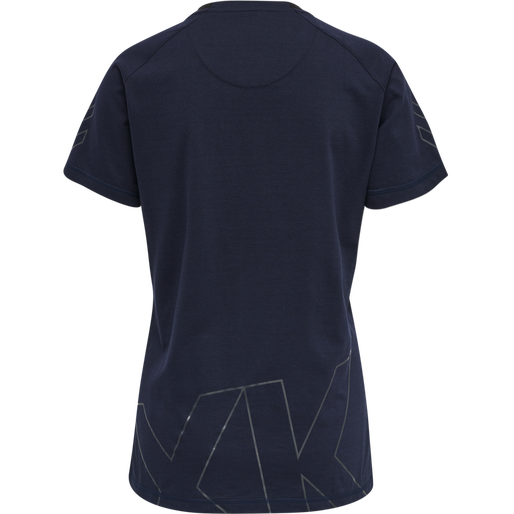 hmlCIMA XK T-SHIRT S/S WOMAN, MARINE, packshot