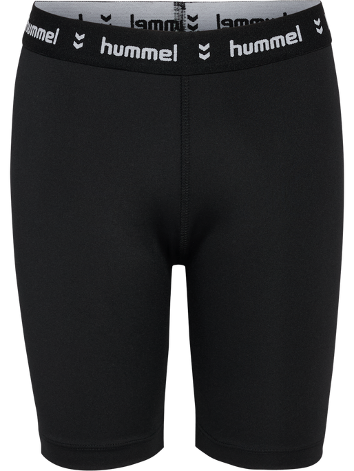 hmlJR PULSE MW SHORT TIGHTS, BLACK, packshot