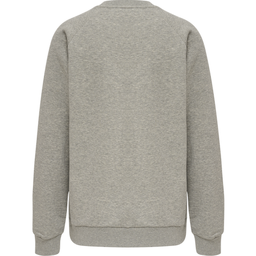 hmlRED CLASSIC SWEATSHIRT WOMAN, GREY MELANGE, packshot