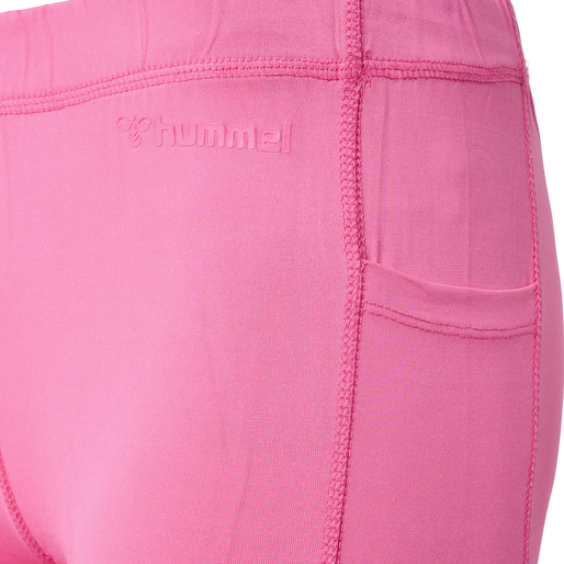 hmlMT MABLEY MID WAIST TIGHTS, AZALEA PINK, packshot