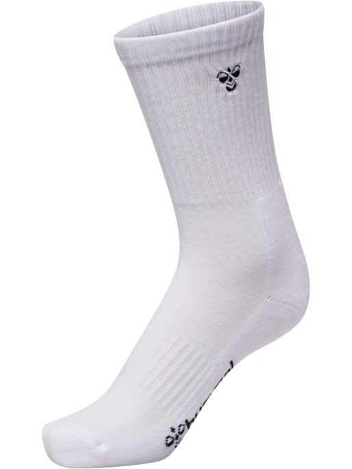 hmlJR 3-PACK SOCKS BEE, WHITE hmlJR 3-PACK SOCKS BEE, WHITE, packshot