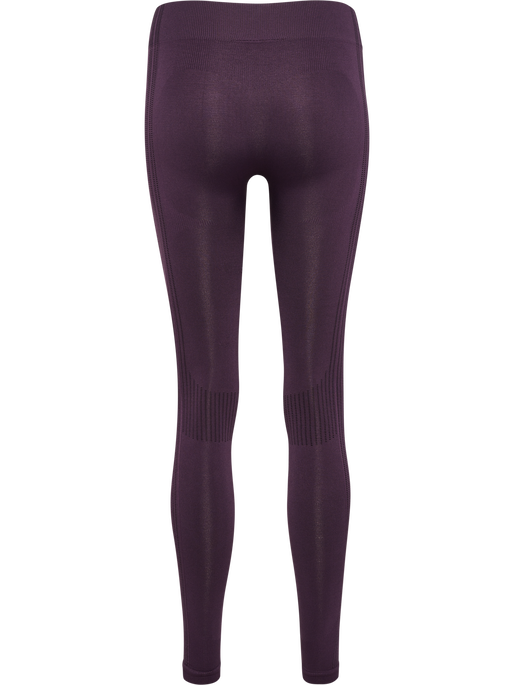 hmlMT SHAPING SEAMLESS MW TIGHTS, PLUM PERFECT hmlMT SHAPING SEAMLESS MW TIGHTS, PLUM PERFECT, packshot