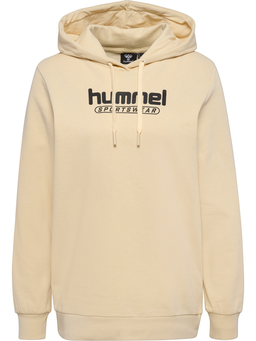hmlBOOSTER WOMAN HOODIE, WOOD ASH, packshot