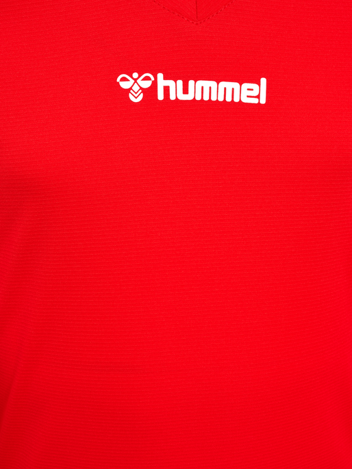 hmlBL ESSENTIAL TEE L/S KIDS, TRUE RED hmlBL ESSENTIAL TEE L/S KIDS, TRUE RED, packshot