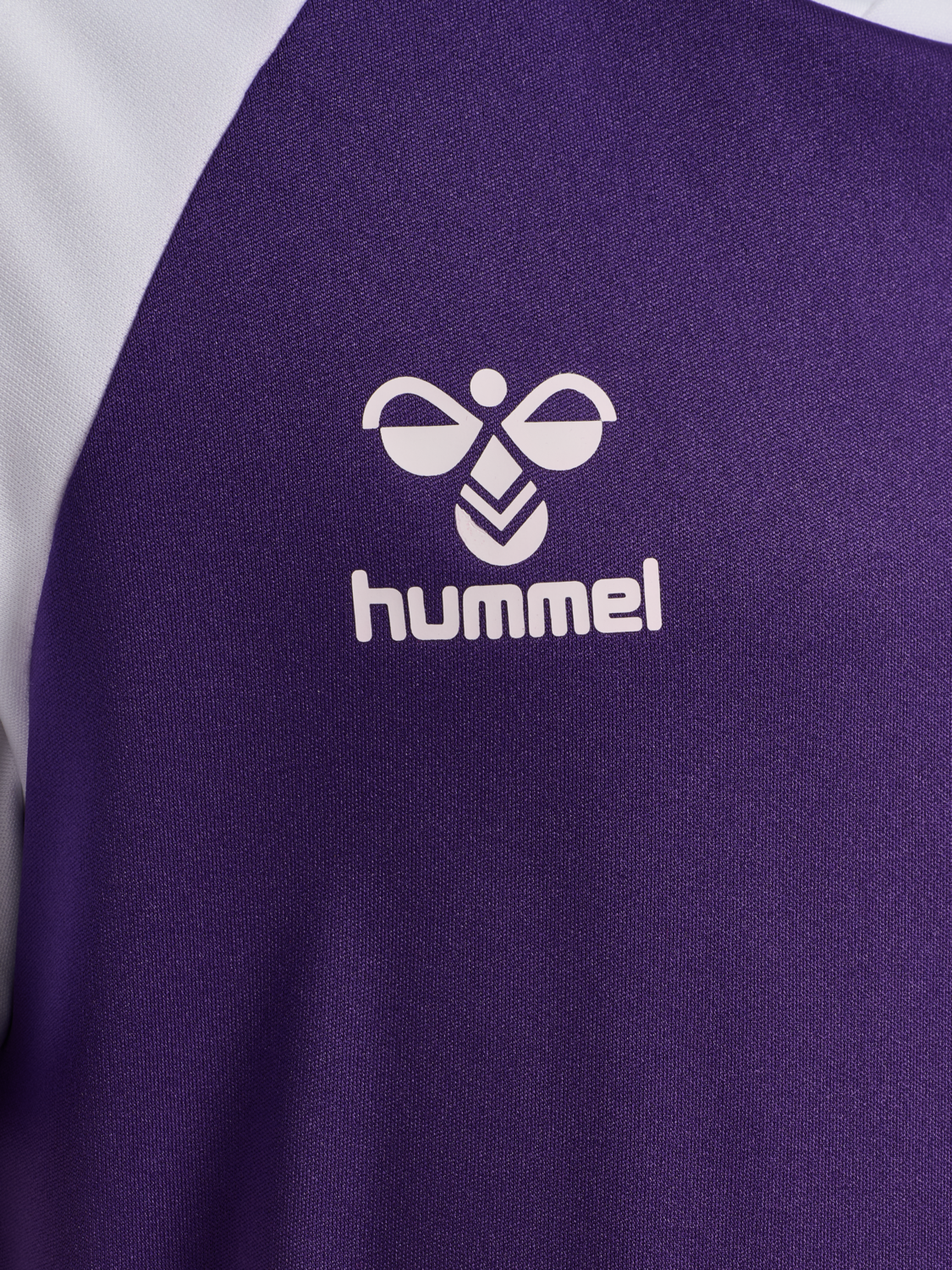 hmlMATCH LEAGUE JERSEY S/S KIDS, ACAI/WHITE, packshot