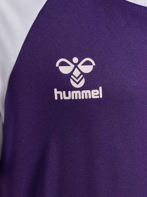 hmlMATCH LEAGUE JERSEY S/S KIDS, ACAI/WHITE hmlMATCH LEAGUE JERSEY S/S KIDS, ACAI/WHITE, packshot