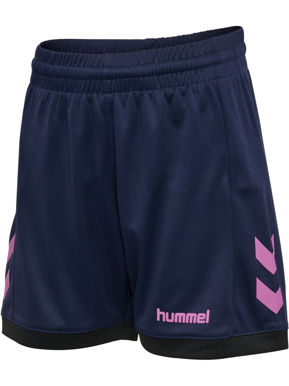 hmlBLAZE CLUB 26 POLY SHORTS KIDS, MARINE/PINK, packshot