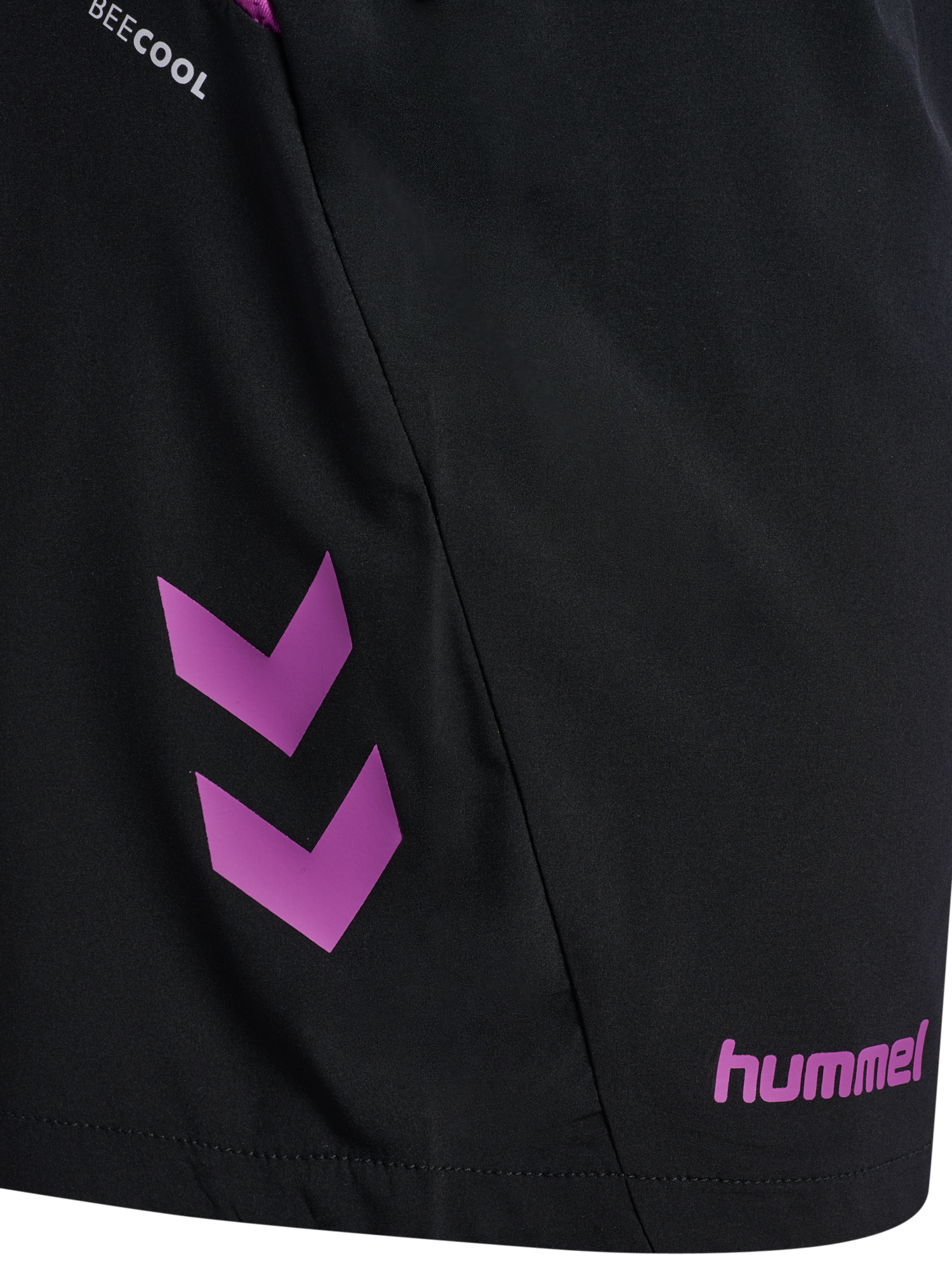 hmlBLAZE 2.0 TRAINING SHORTS WO, BLACK/DAHLIA, packshot