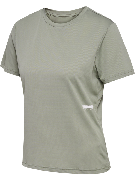 hmlPULSE WORKOUT W T-SHIRT S/S, SEAGRASS hmlPULSE WORKOUT W T-SHIRT S/S, SEAGRASS, packshot